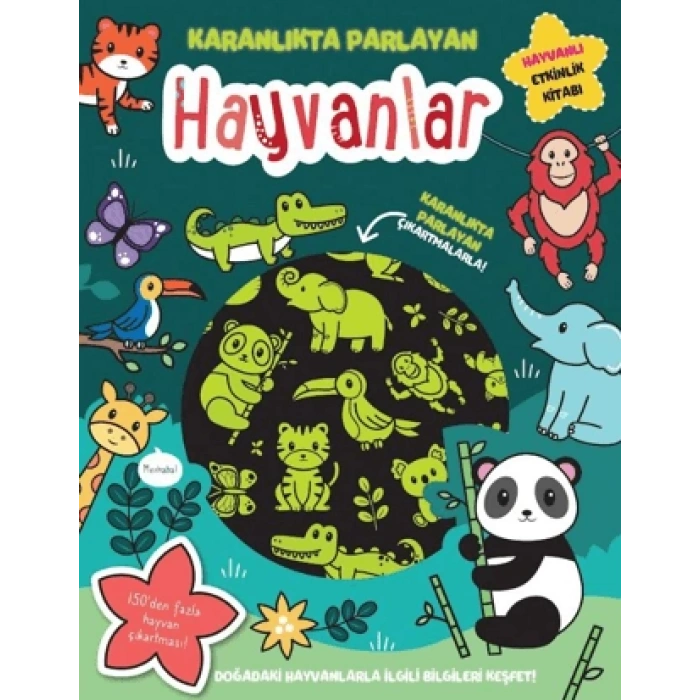Karanlıkta Parlayan Kitaplar-Hayvanlar-Lisa Regan-İndigo Çocuk