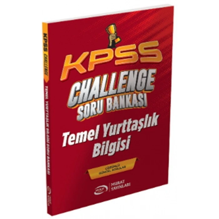 KPSS Temel Yurttaşlık Bilgisi Vatandaşlık CHALLENGE Soru Bankası-Murat Yayınları
