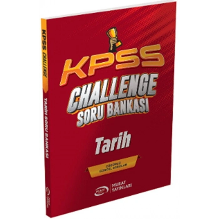 KPSS Tarih CHALLENGE Soru Bankası-Murat Yayınları