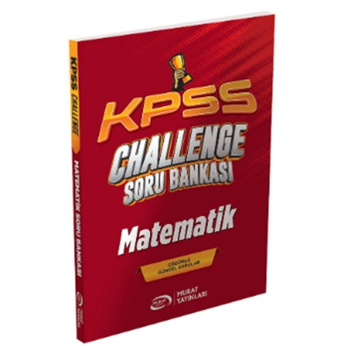 KPSS Matematik CHALLENGE Soru Bankası-Murat Yayınları