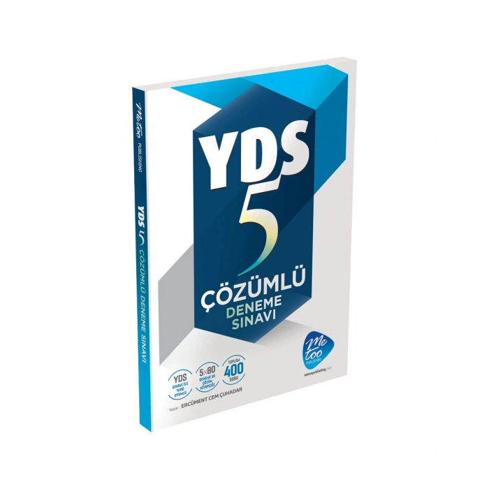 YDS 5 Çözümlü Deneme Sınavı-Me Too Publishing