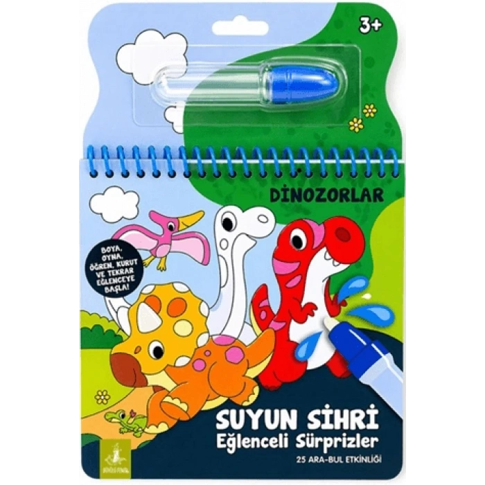 Suyun Sihri Eğlenceli Sürprizler - Dinozorlar - Büyülü Fener
