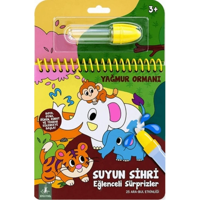 Suyun Sihri Eğlenceli Sürprizler - Yağmur Ormanı - Büyülü Fener