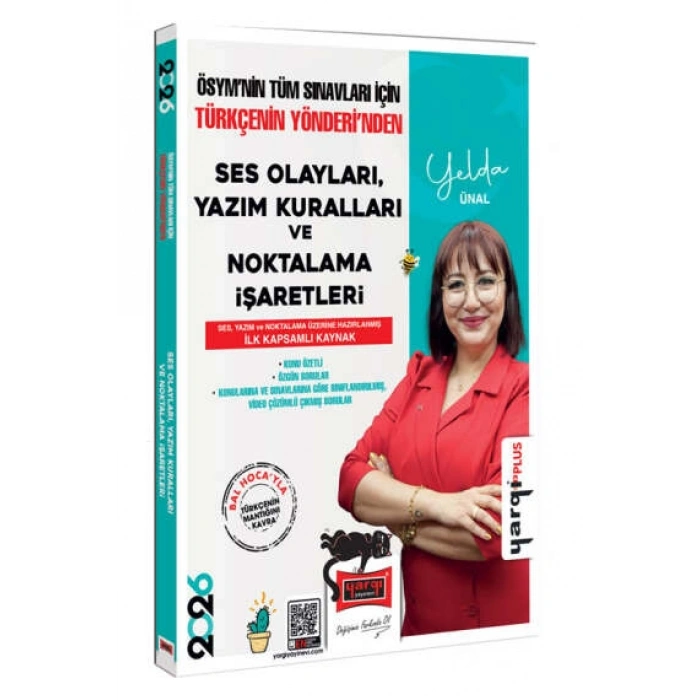 2026 ÖSYMnin Tüm Sınavları İçin Ses Olayları Yazım Kuralları ve Noktalama İşaretleri -Yargı Yayınları