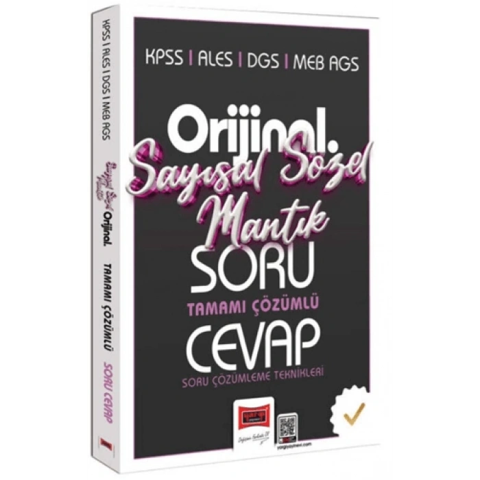 KPSS ALES DGS SAYISAL SÖZEL MANTIK SORU-2026 / Yargı Yayınları