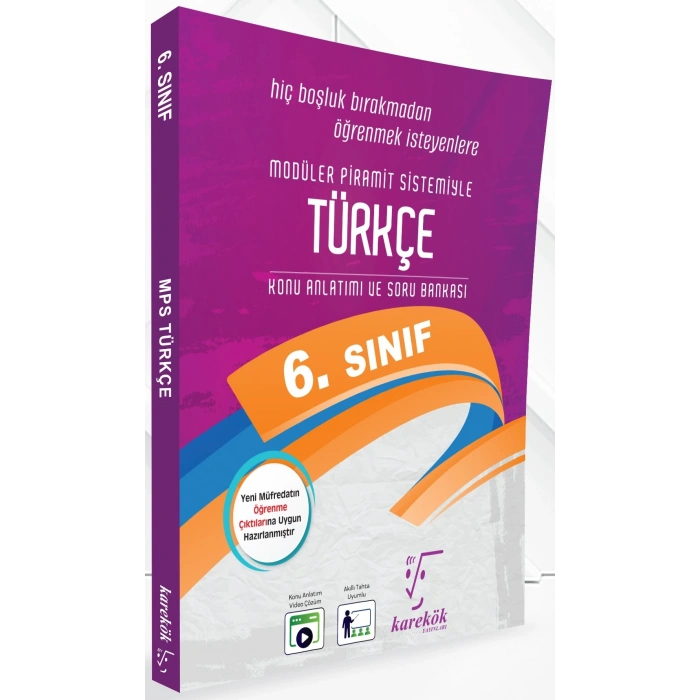 6.Sınıf Türkçe Konu Anlatımı - Karekök Yayınları