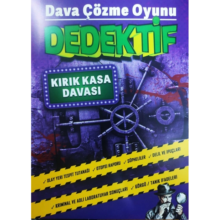 KIRIK KASA DAVASI - DEDEKTİF ÇÖZME OYUNU - MT DEDEKTİFLİK