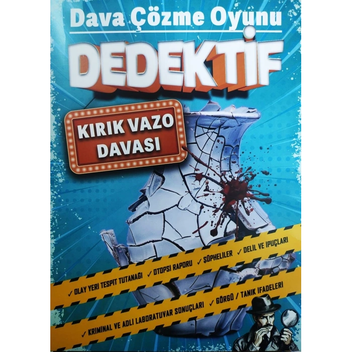 KIRIK VAZO DAVASI - DEDEKTİF ÇÖZME OYUNU - MT DEDEKTİFLİK