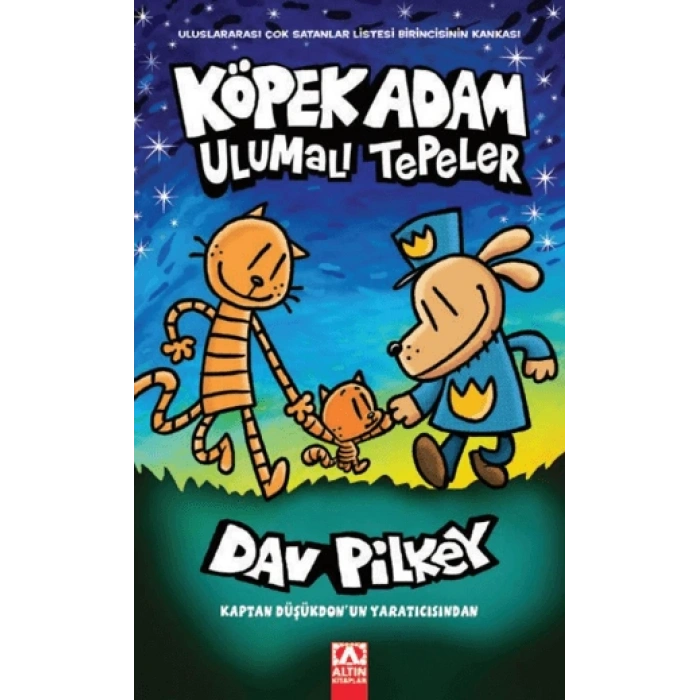 Köpek Adam 10-Ulumalı Tepeler - Dav Pilkey - Altın Kitaplar Yayınları