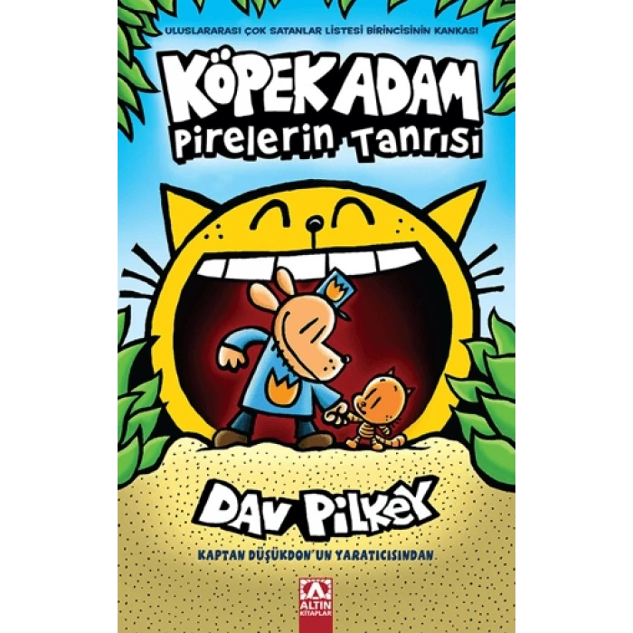 Köpek Adam 5-Pirelerin Tanrısı - Dav Pilkey - Altın Kitaplar Yayınları