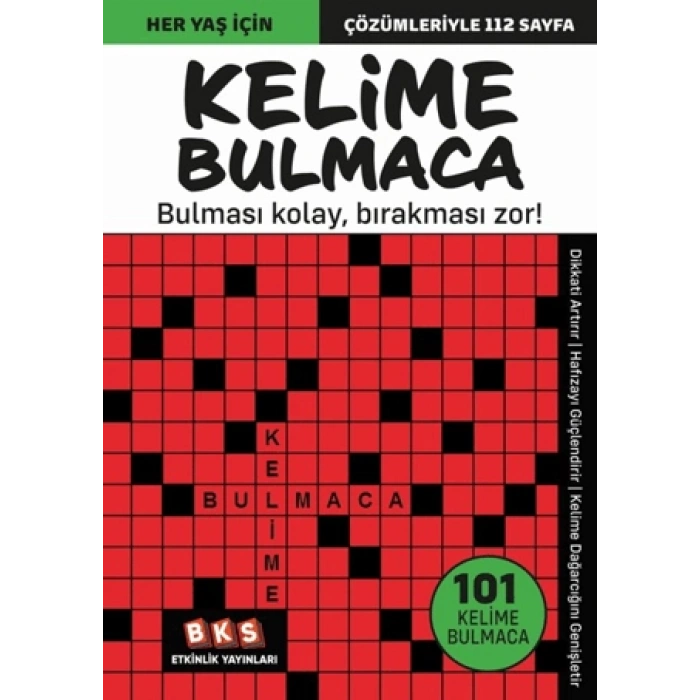 Kelime Bulmaca-BKS Etkinlik Yayınları