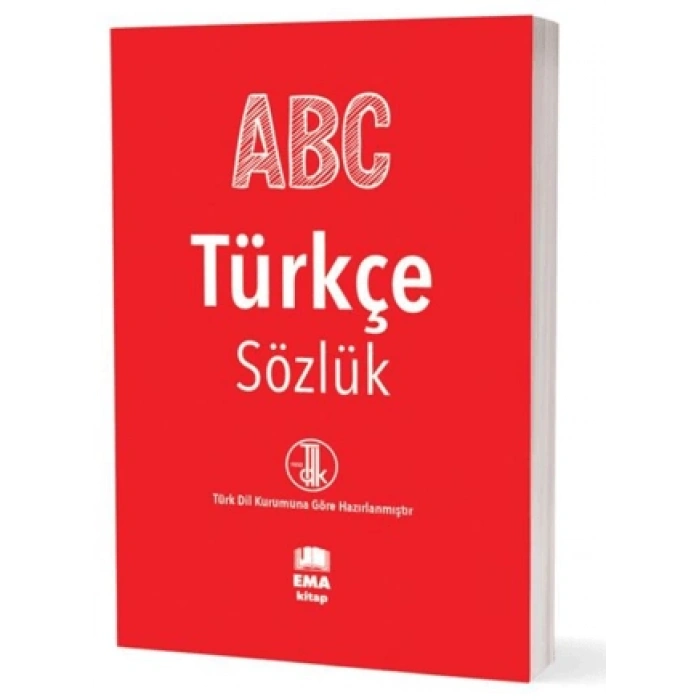 Türkçe Sözlük Ema Yayınları-1.HAMUR KARTON KAPAK