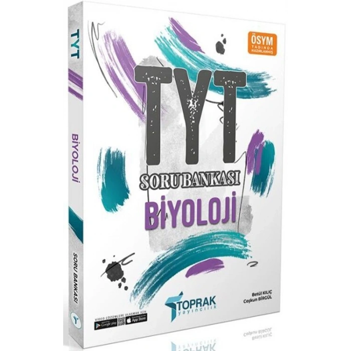 TYT Biyoloji Soru Bankası - Toprak Yayınları