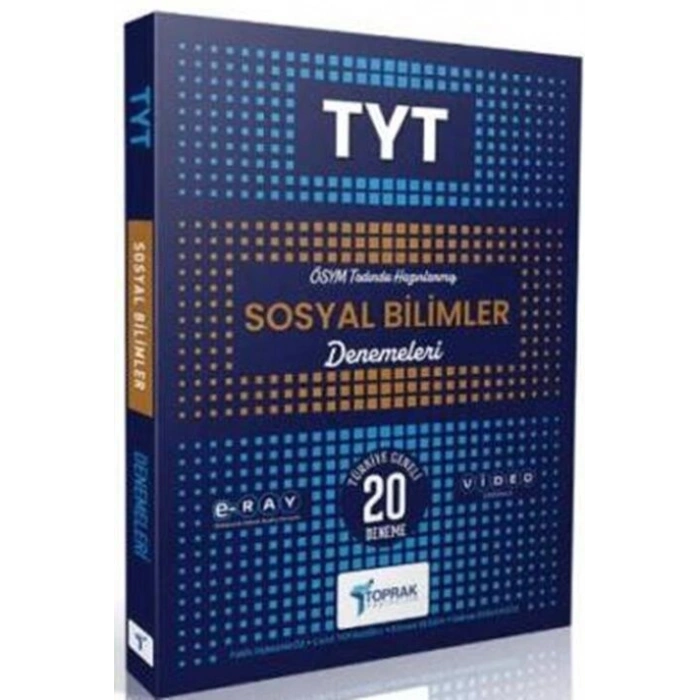 TYT Sosyal Bilimler 20 Deneme - Toprak Yayınları