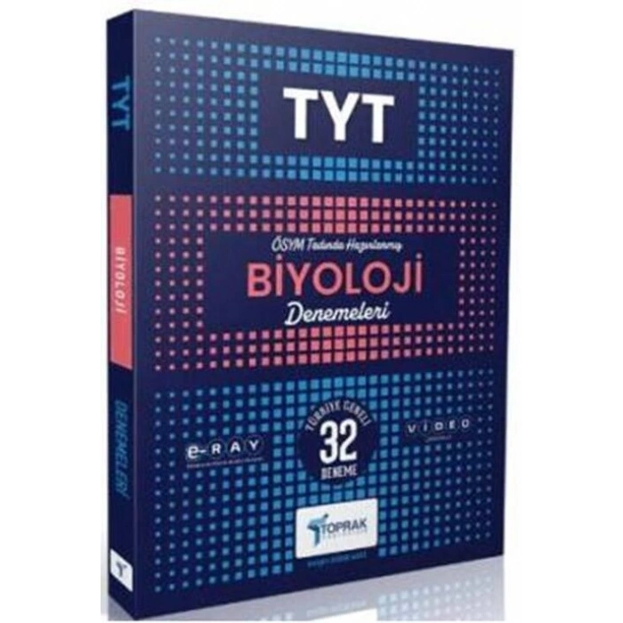 TYT Biyoloji 32 Deneme - Toprak Yayınları