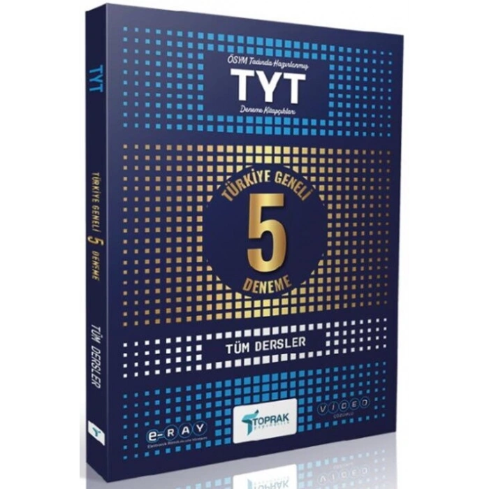 TYT 5 li Genel Deneme - Toprak Yayınları