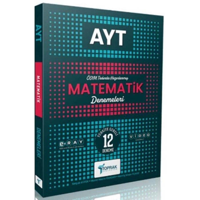 AYT Matematik 12 Deneme - Toprak Yayınları