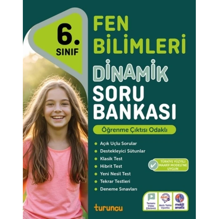 6.Sınıf Fen Bilimleri Dinamik Soru Bankası-Tudem Yayınları
