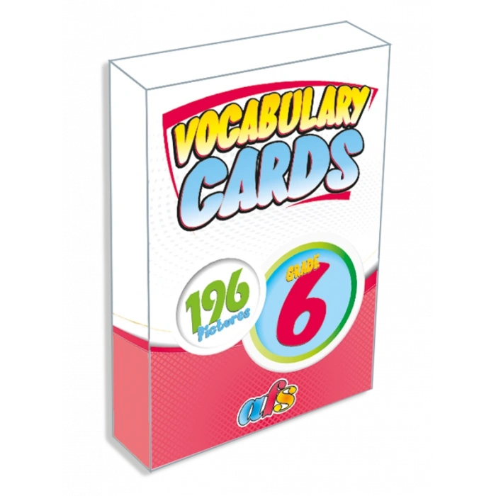 6.Sınıf İngilizce Kelime Kartı Afs Yayınları