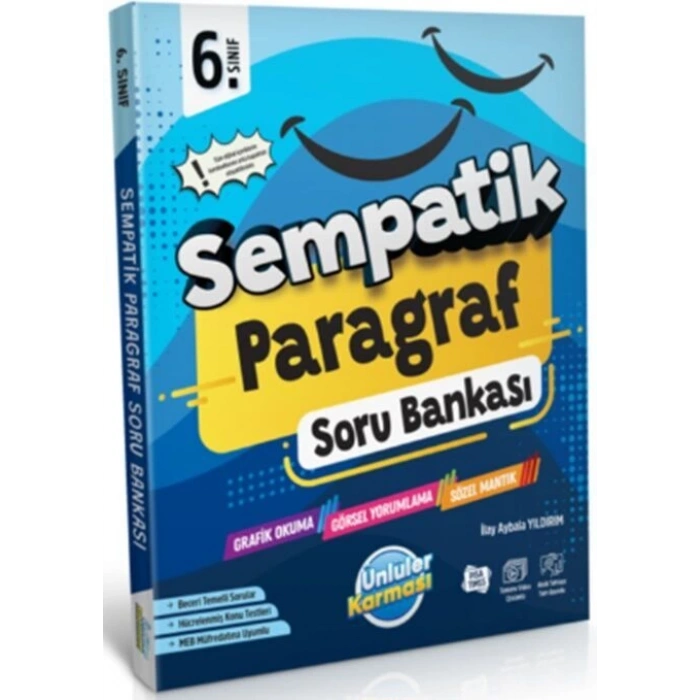 6.Sınıf Paragraf Soru Bankası -Sempatik-Ünlüler Karması