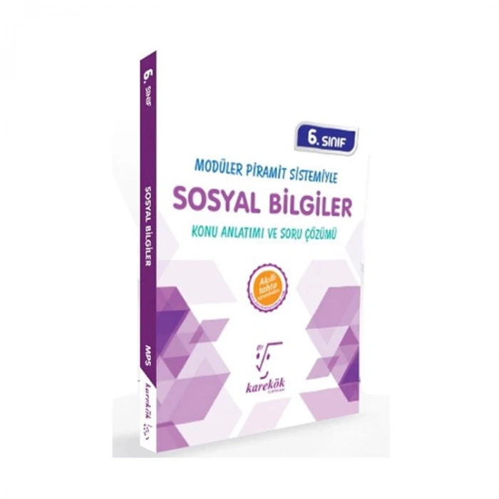 6.Sınıf Sosyal Bilgiler Konu Anlatımı - Karekök Yayınları