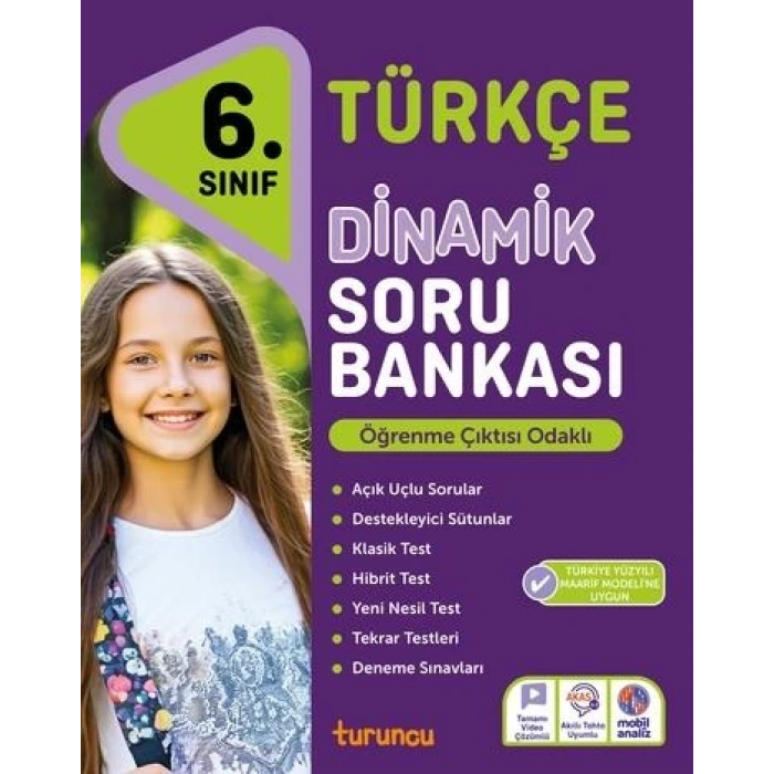 6.Sınıf Türkçe Dinamik Soru Bankası-Tudem Yayınları