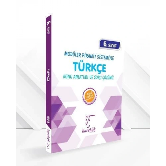 6.Sınıf Türkçe Konu Anlatımı - Karekök Yayınları