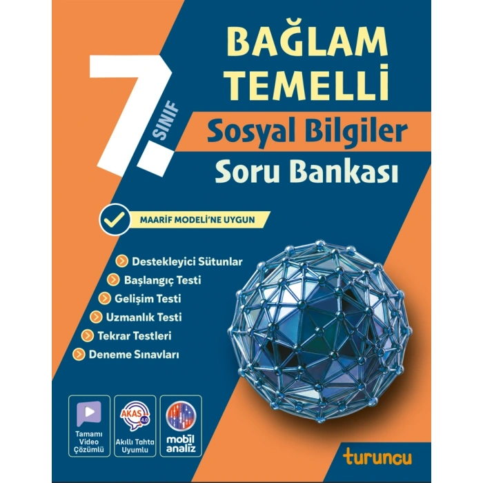 7.Sınıf Sosyal Bilgiler Soru Bankası Bağlam Temelli -Tudem Yayınları