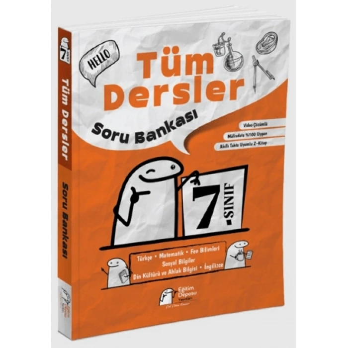 7.Sınıf Tüm Dersler Soru Bankası - Eğitim Deposu