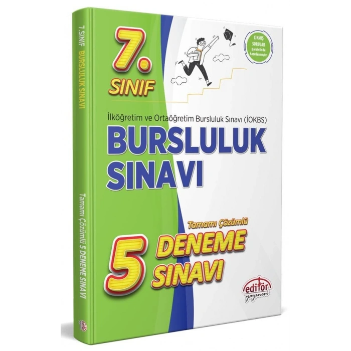 7.Sınıf PYBS&İÖKBS Bursluluk Deneme Sınavı 5li - Editör Yayınları