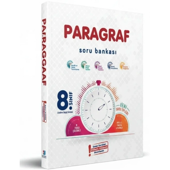 8.Sınıf Paragraf Soru Bankası LGS Kronometre-Limit Yayınları