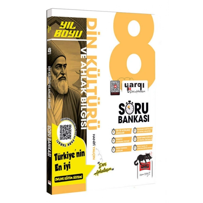 8.SINIF DİN KÜLTÜRÜ VE AHLAK BİLGİSİ SORU SIFIR TOLERANS / YARGI YAYINLARI