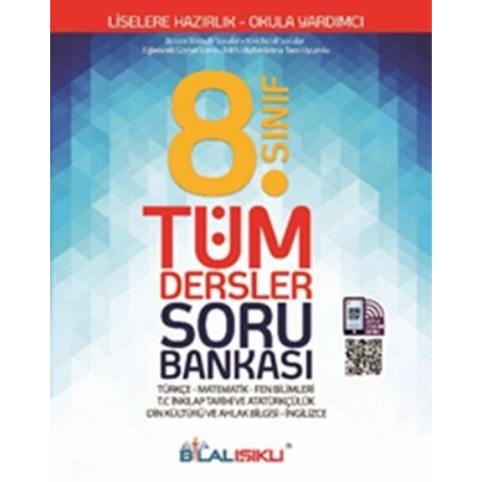 8.Sınıf Tüm Dersler Soru Bankası - Adım Adım Işıklı
