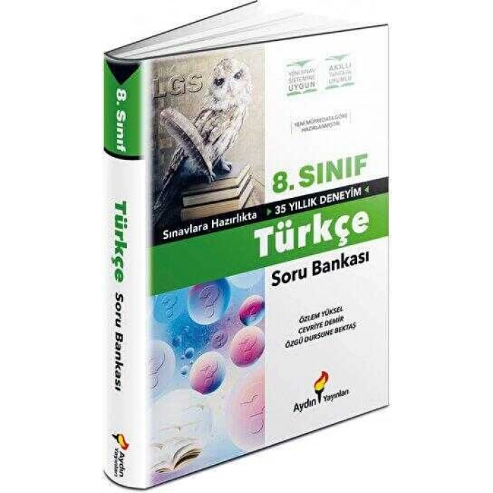 8.SINIF TÜRKÇE SORU BANKASI / AYDIN YAYINLARI