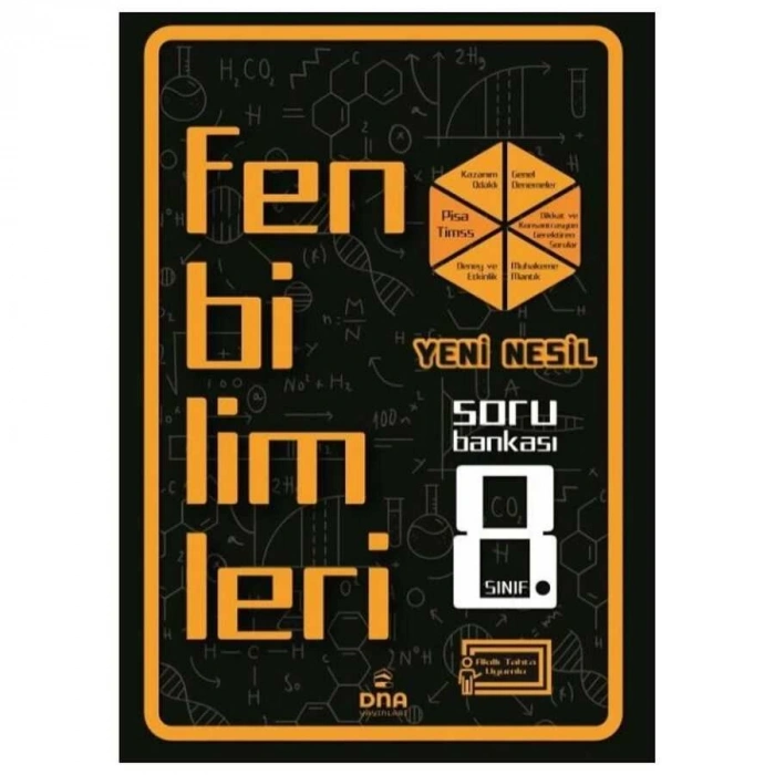 8. Sınıf Fen Bilimleri Yeni Nesil Soru Bankası-Komisyon-DNA Yayınları
