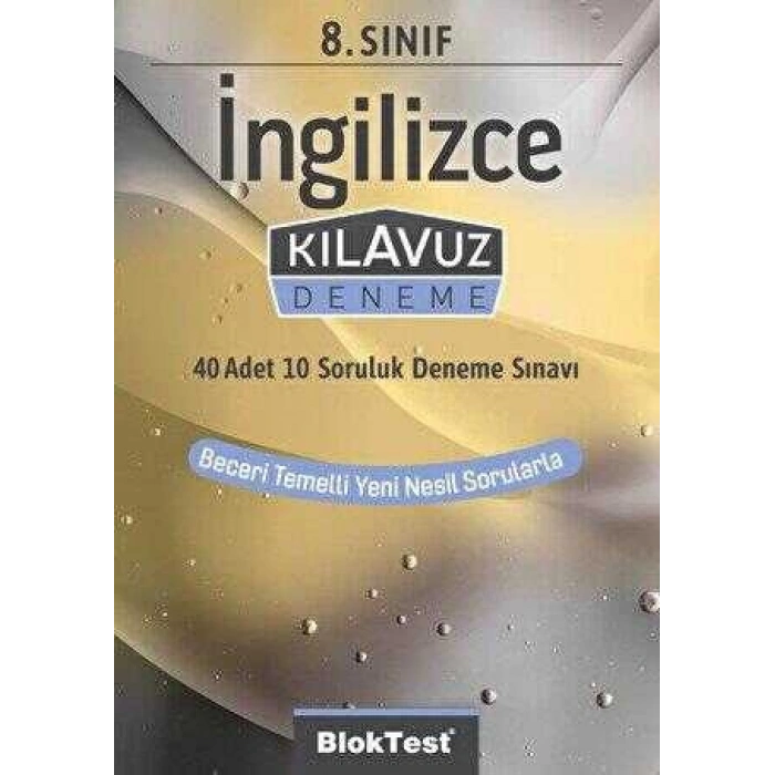 8. Sınıf İngilizce Kılavuz Deneme-Tudem Yayınları