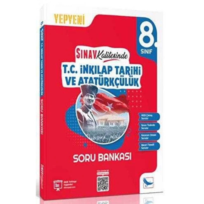 8. Sınıf LGS T.C. İnkılap Tarihi ve Atatürkçülük Soru Bankası-Sınav Yayınları