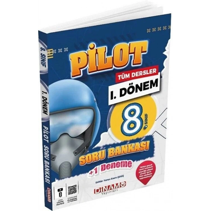 8. Sınıf Soru Bankası ve +1 Deneme 2024 Pilot-Dinamo Yayınları