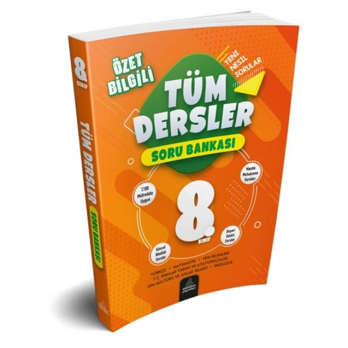 8. Sınıf Tüm Dersler Soru Bankası Element Yayınları