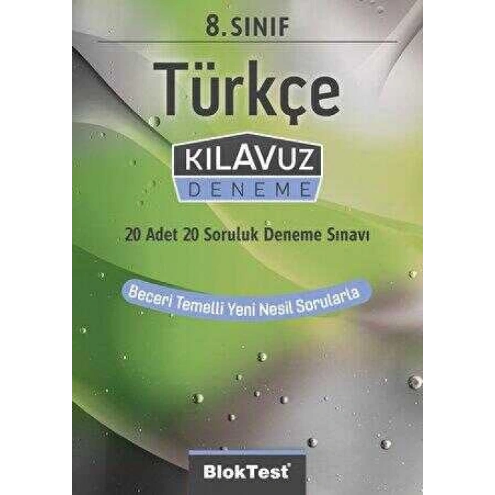8. Sınıf Türkçe Kılavuz Deneme-Tudem Yayınları
