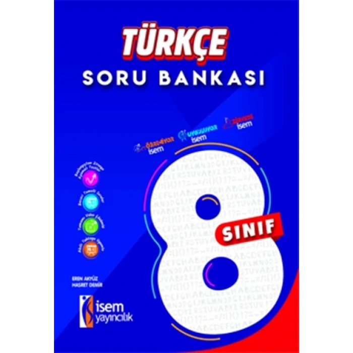 8. Sınıf Türkçe Soru Bankası - İsem Yayınları