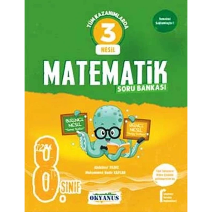 8.Sınıf 3 Nesil Matematik Soru Bankası - Okyanus Yayınları