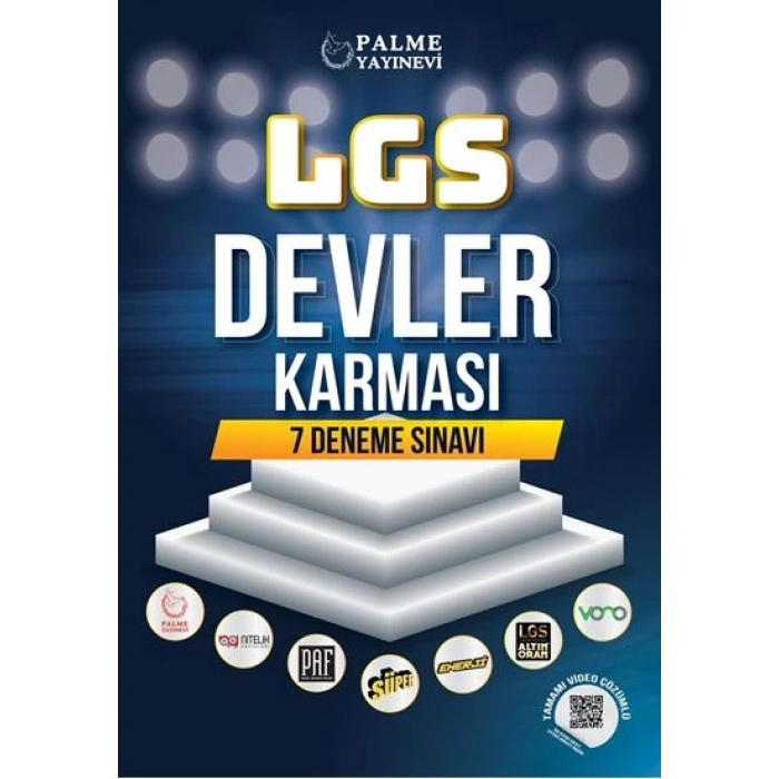 8.Sınıf Deneme Lgs 7 Li Devler Karması (İADESİZ)-Palme Yayınevi