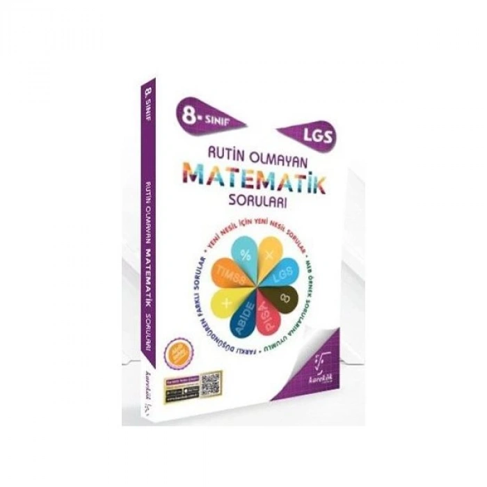 8.Sınıf Matematik Soru Bankası Rutin Olmayan LGS - Karekök Yayınları