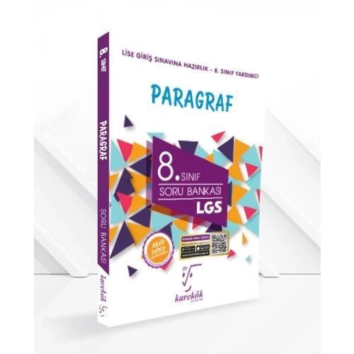 8.Sınıf Paragraf Soru Bankası LGS - Karekök Yayınları
