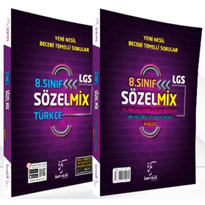 8.Sınıf Sözel Mix - Karekök Yayınları