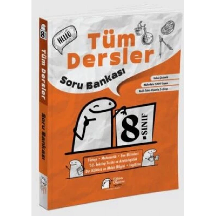 8.Sınıf Tüm Dersler Soru Bankası - Eğitim Deposu