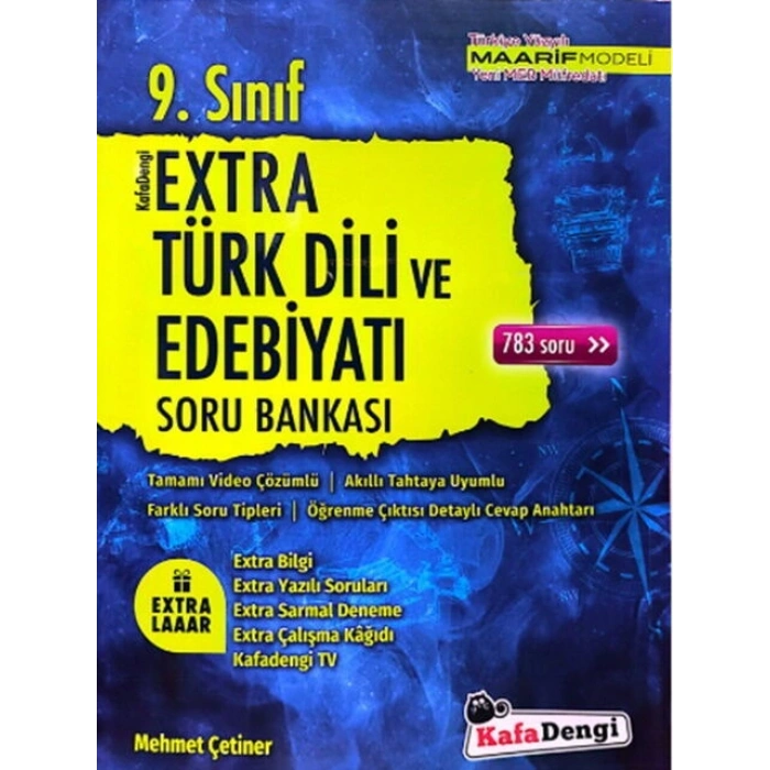 9.SINIF EXTRA TÜRK DİLİ EDEBİYATI SORU BANKASI / KAFADENGİ YAYINLARI