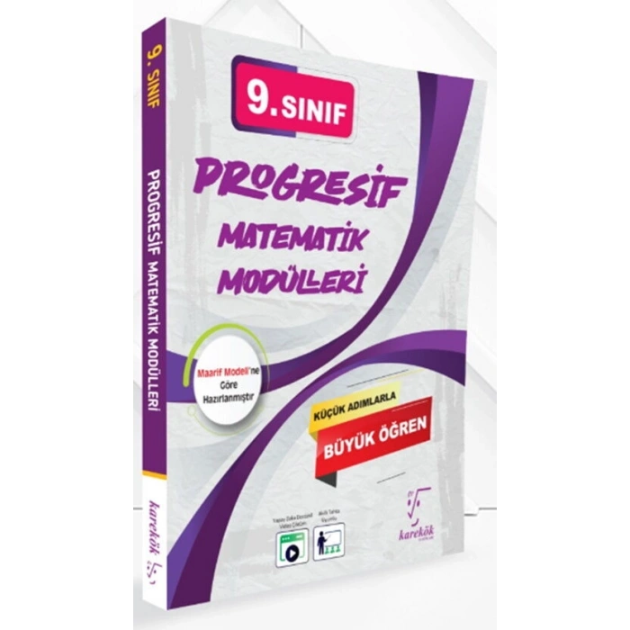 9.Sınıf Progresif Matematik Modülleri-Karekök Yayınları