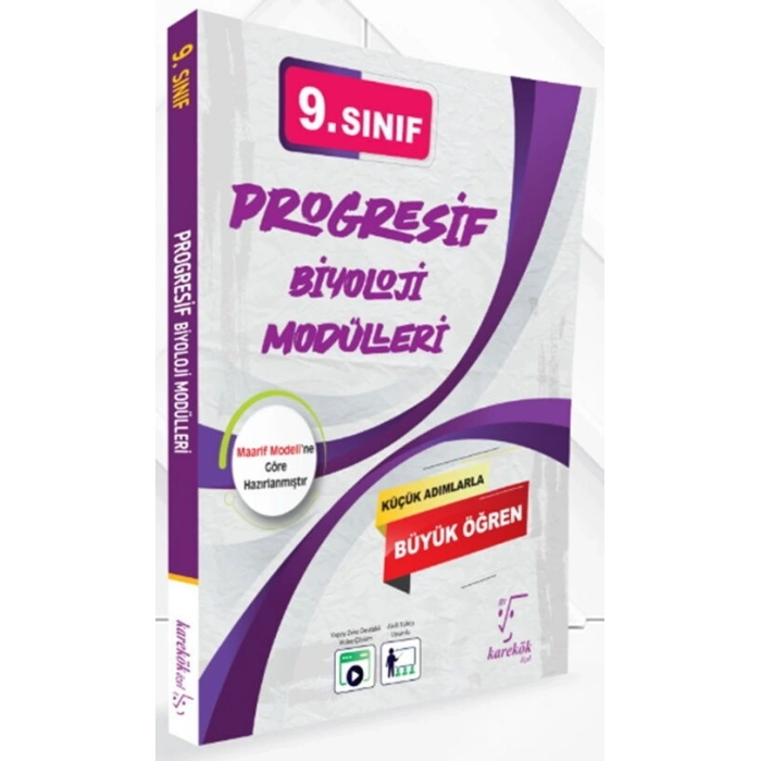9.Sınıf Progresif Biyoloji Modülleri-Karekök Yayınları